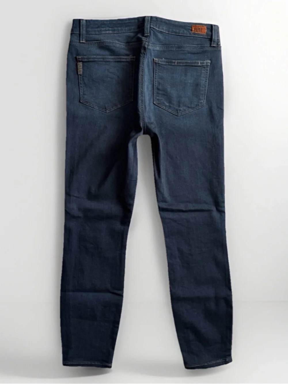 PAIGE Womens Verdugo Ankle Jeans Size 29 Skinny Dark Blue Binx Designer Denim